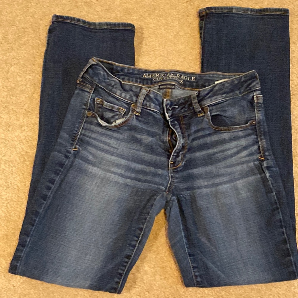 American Eagle Super Stretch Skinny Kick Jeans